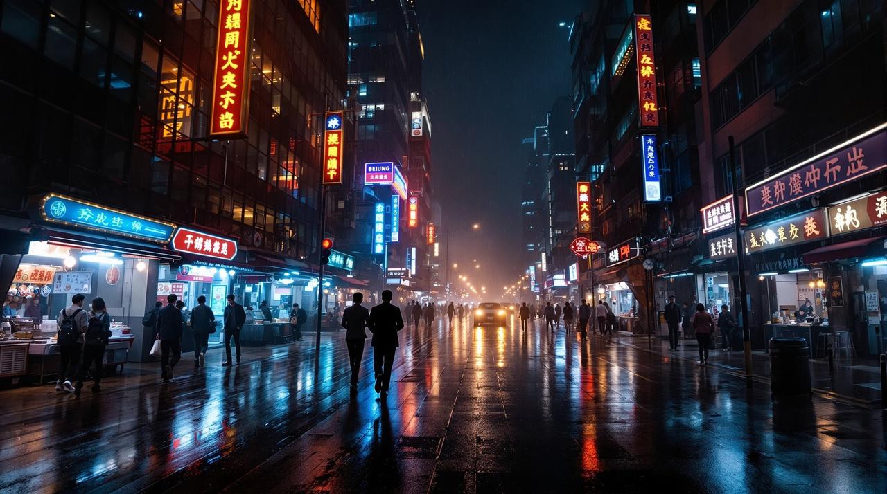 丁香花影院作品《都市夜归人》